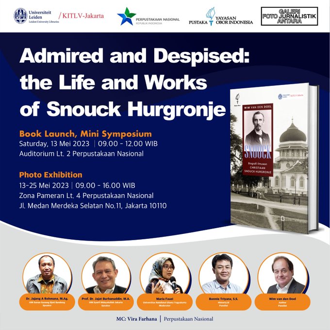 Peluncuran Buku dan Mini Simposium<br>The Life and Works of Snouck Hurgronje